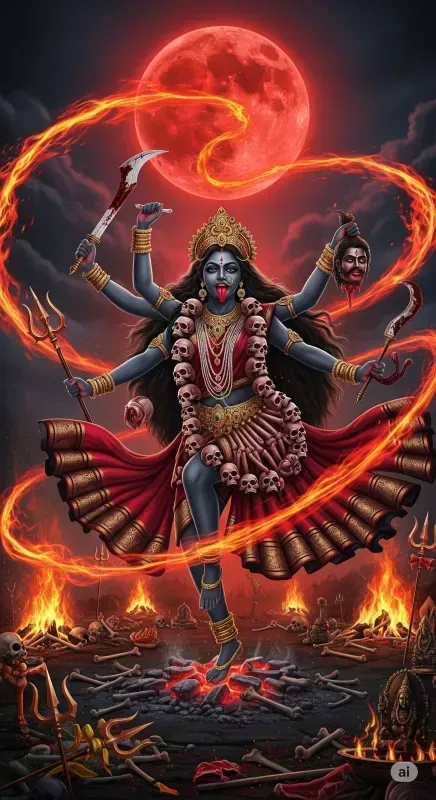 Divine Illuminations 8k Mystical Hindu