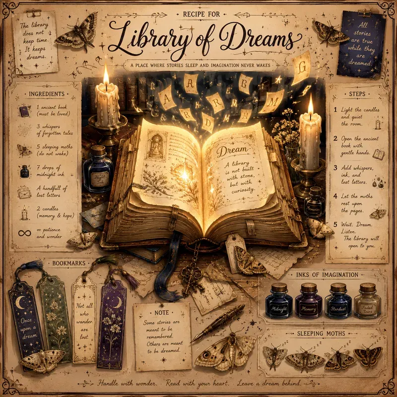 Illustrated Fantasy Recipes