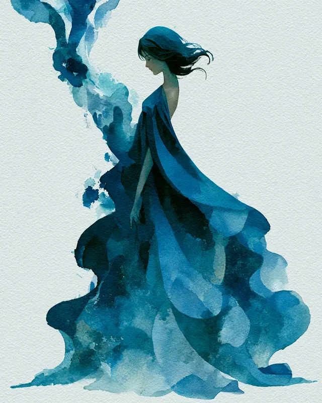 Flat 2D Watercolor Mythical Creatures