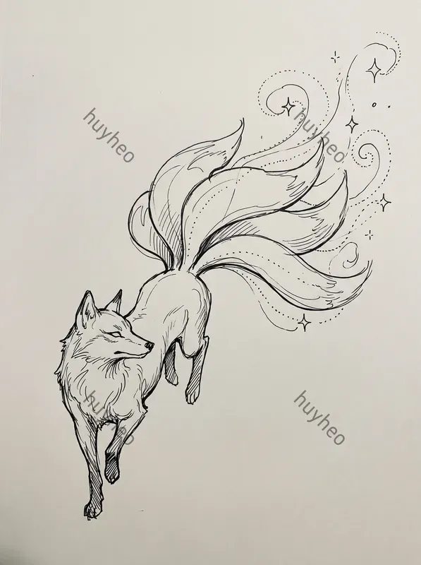 Kim Jung Gi Inspired Fine Line Art