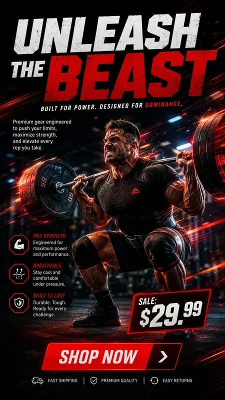 Activewear Marketing Funnel Layouts