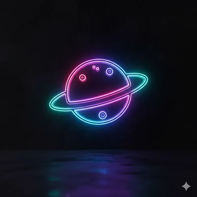 Vibrant Neon Icon Glow Generators