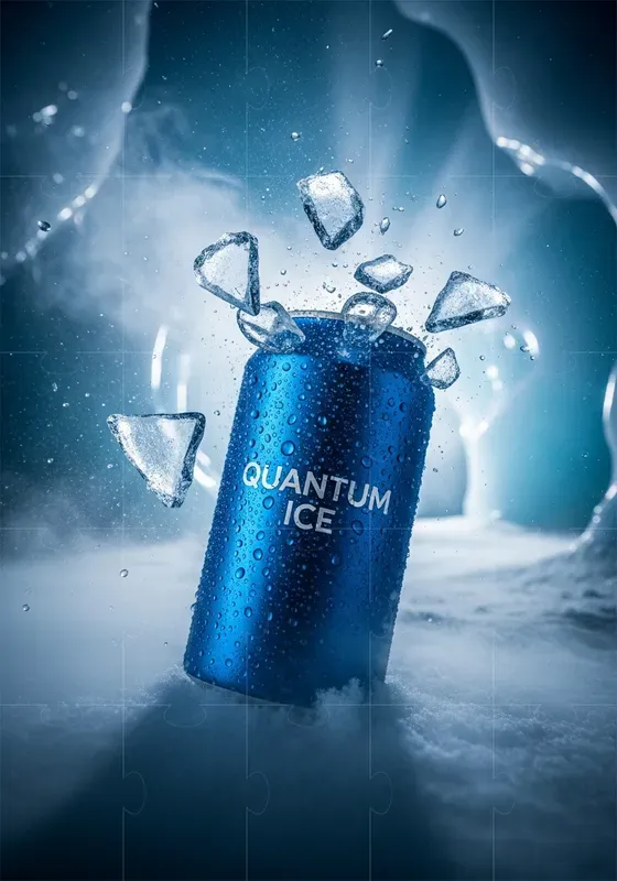 Dynamic Macro Photos For Soft Drinks