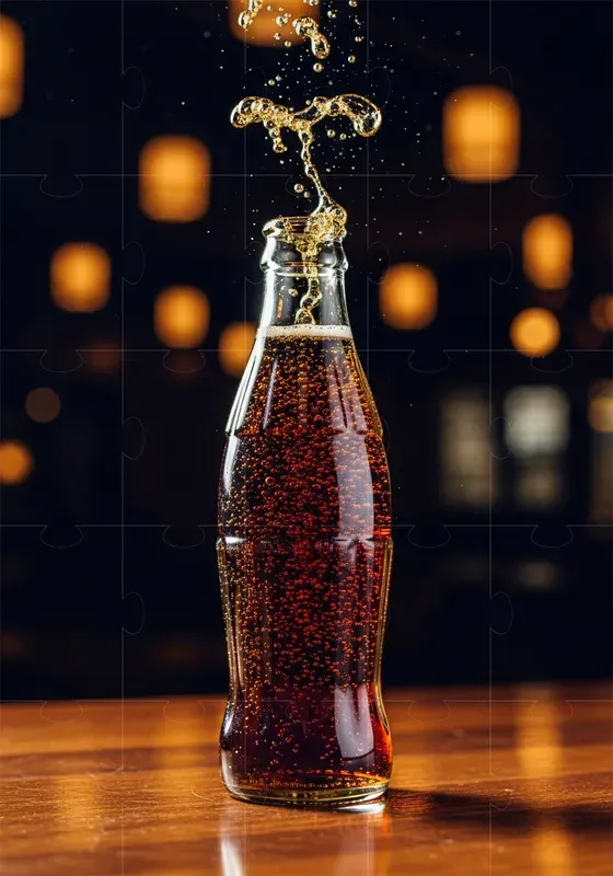 Dynamic Macro Photos For Soft Drinks