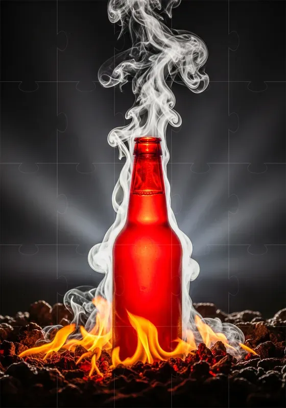 Dynamic Macro Photos For Soft Drinks