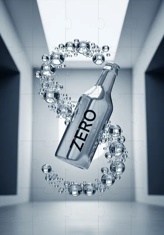 Dynamic Macro Photos For Soft Drinks