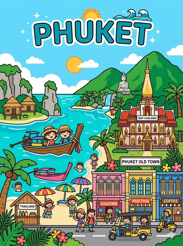 Chibi Cute Travel Posters