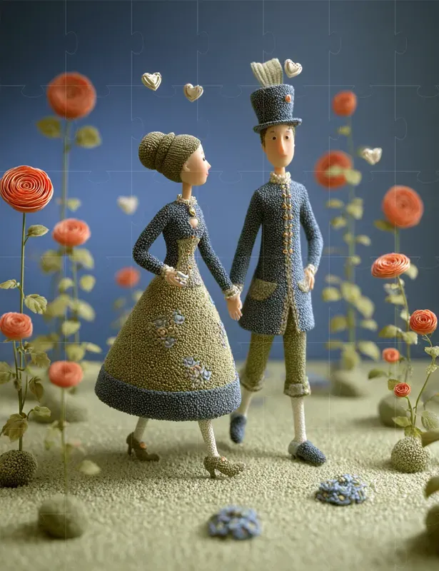 Rococo Valentine Scenes