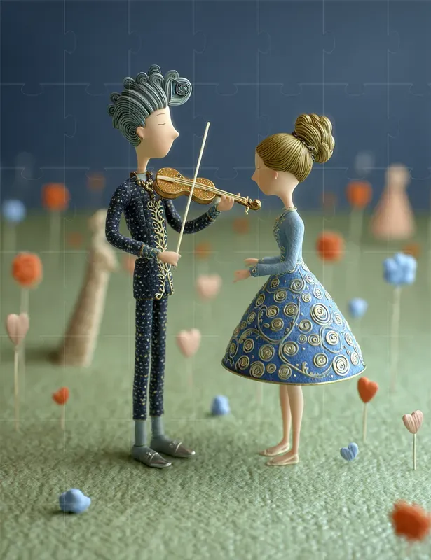 Rococo Valentine Scenes