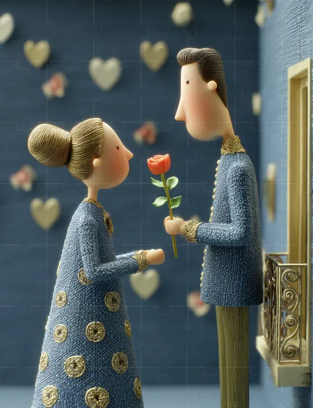 Rococo Valentine Scenes