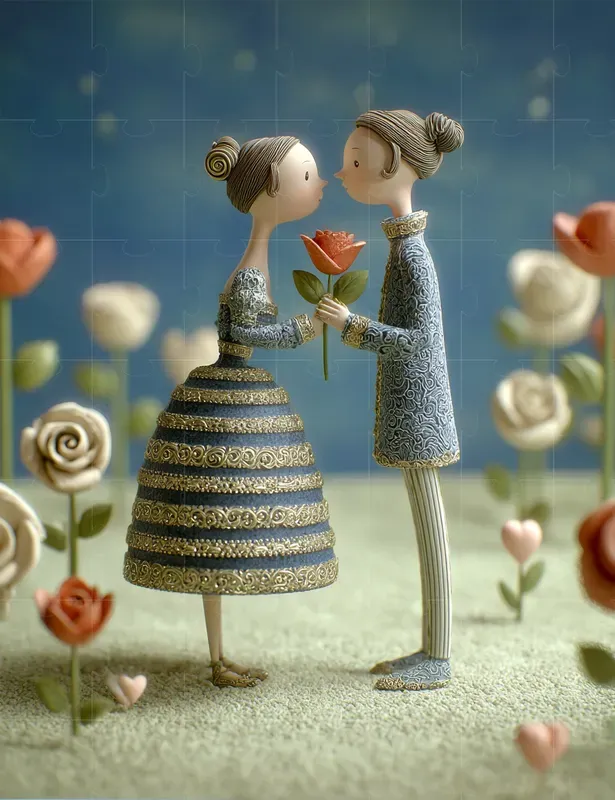 Rococo Valentine Scenes