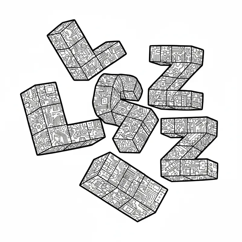 Organic Pixel Art Coloring Pages