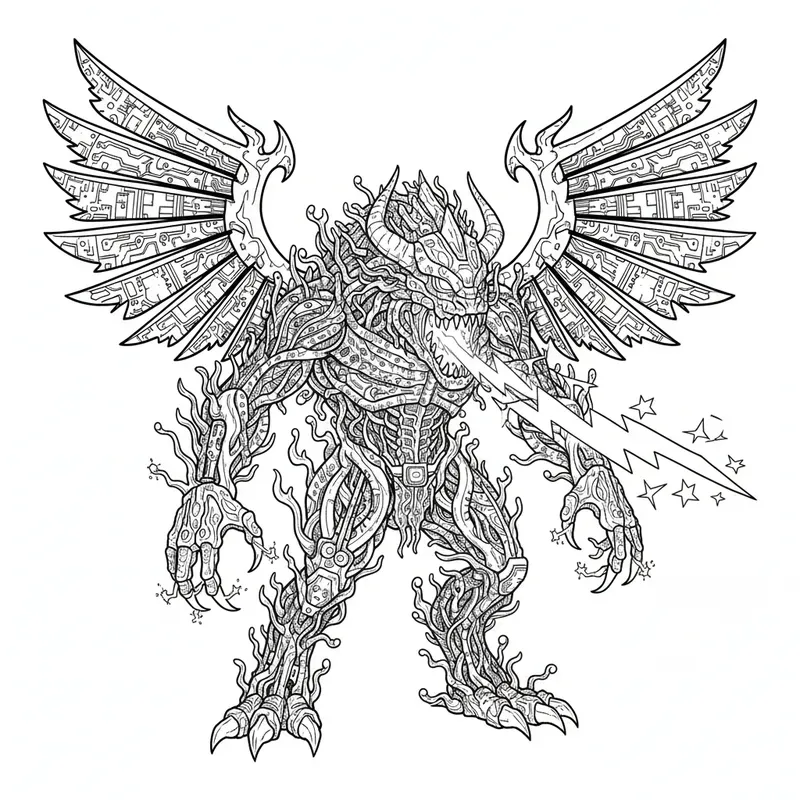Organic Pixel Art Coloring Pages