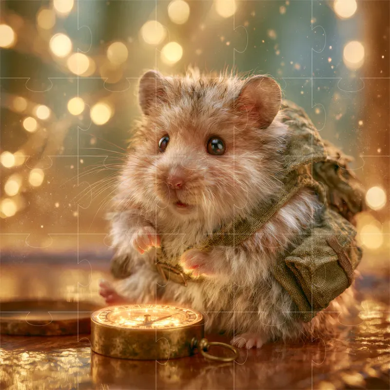 Cinematic Animal Whimsical Explorers