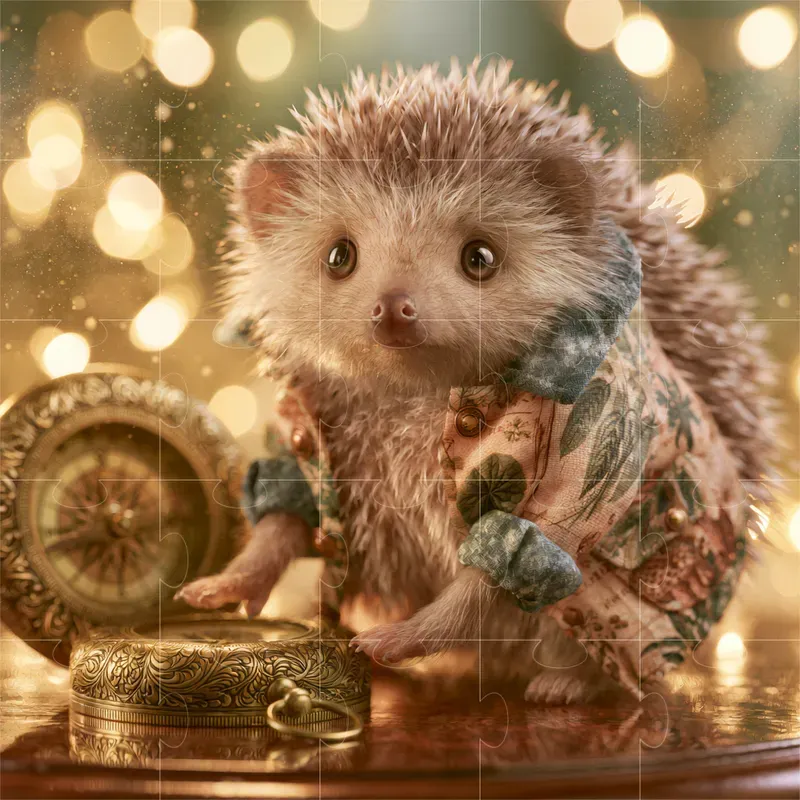 Cinematic Animal Whimsical Explorers