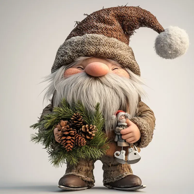 Realistic Gnome Clipart Generator