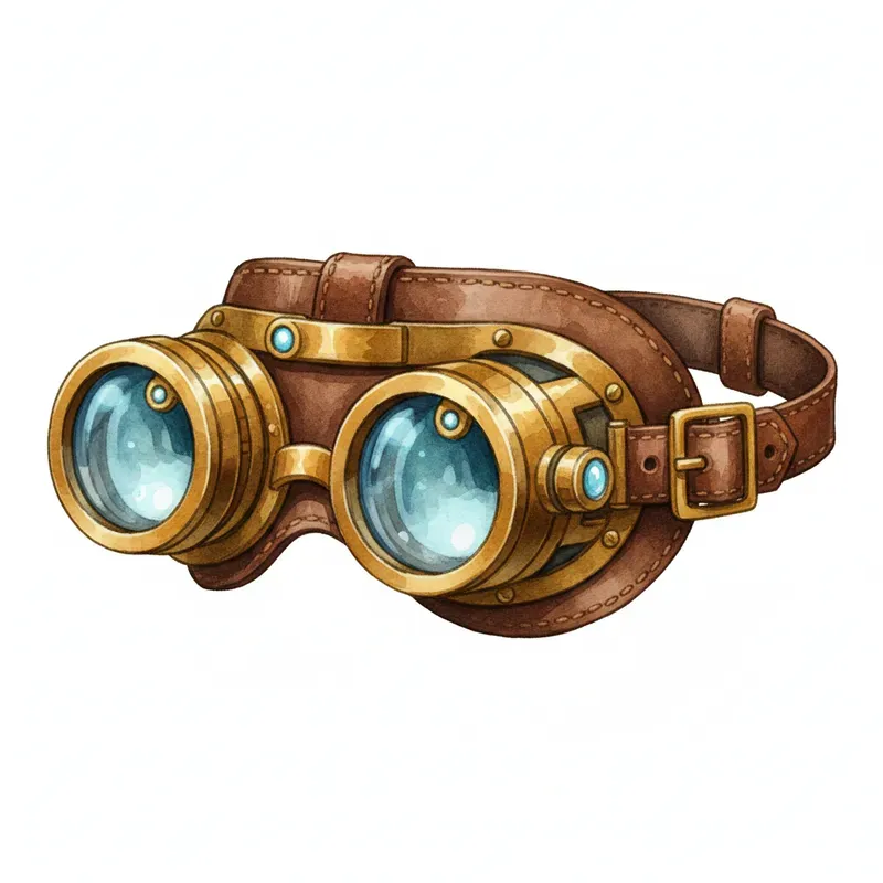 Jrpg Steampunk 2D Game Item Icons
