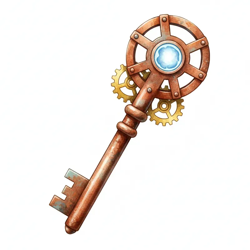 Jrpg Steampunk 2D Game Item Icons