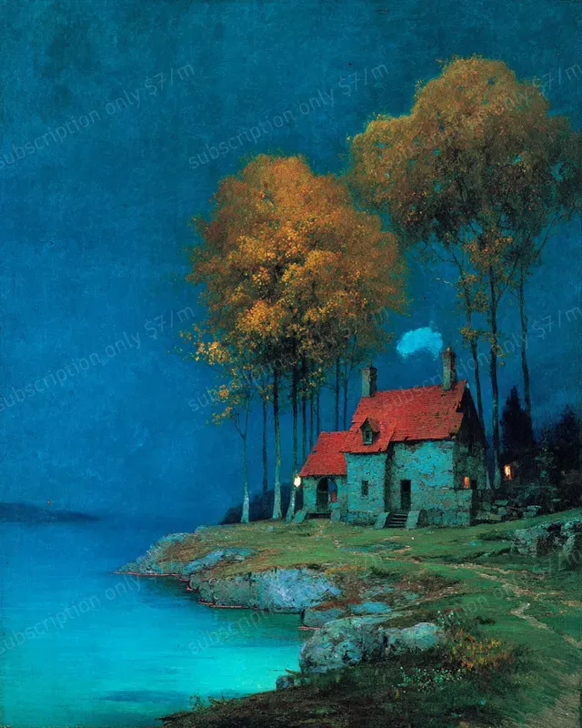 Poetic Teal Oil Worlds
