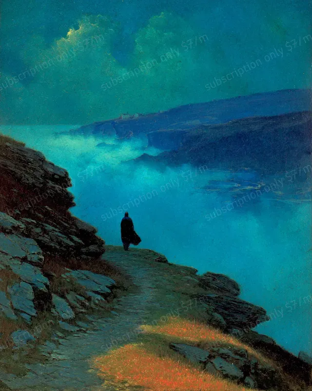 Poetic Teal Oil Worlds