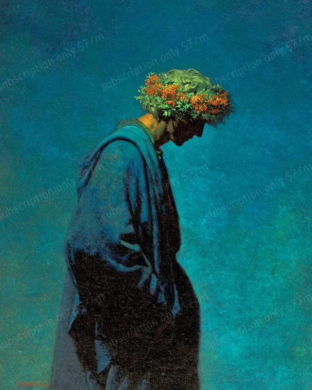 Poetic Teal Oil Worlds
