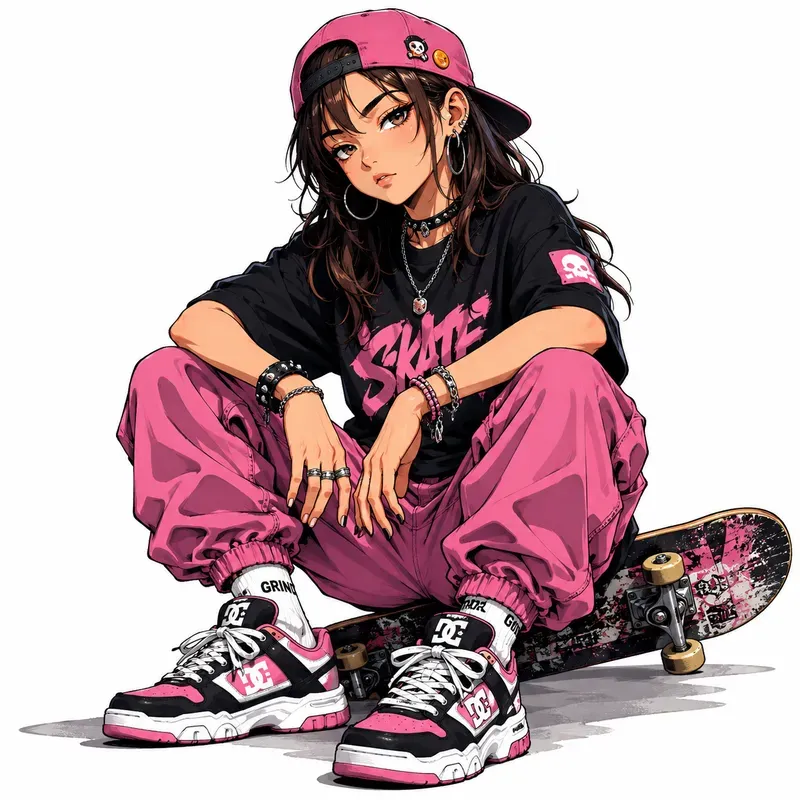 Anime Streetwear Character Generator