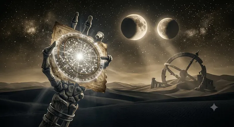 Celestial Keys Jungian Dream Symbol Art