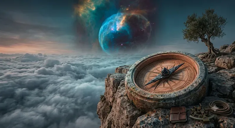 Celestial Keys Jungian Dream Symbol Art