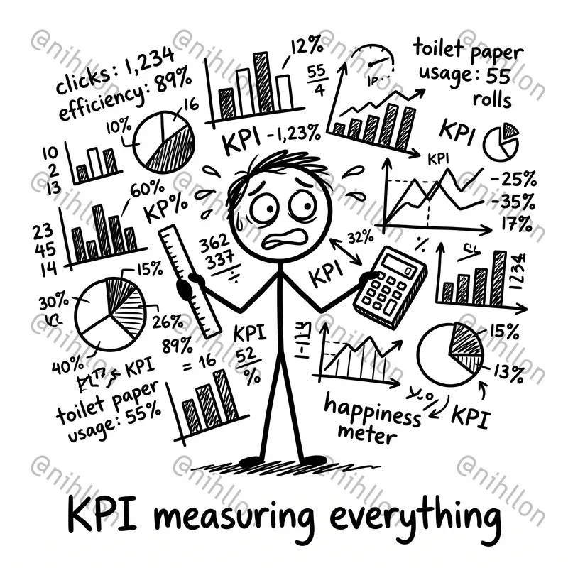 Management Stick Figure Doodles