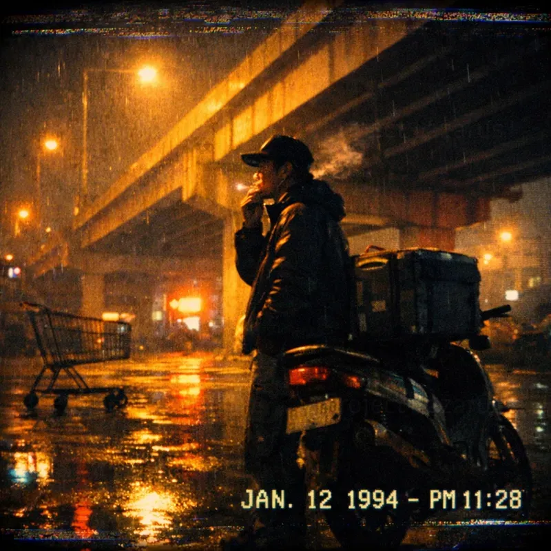 Rainy VHS Overpass Scene Builders