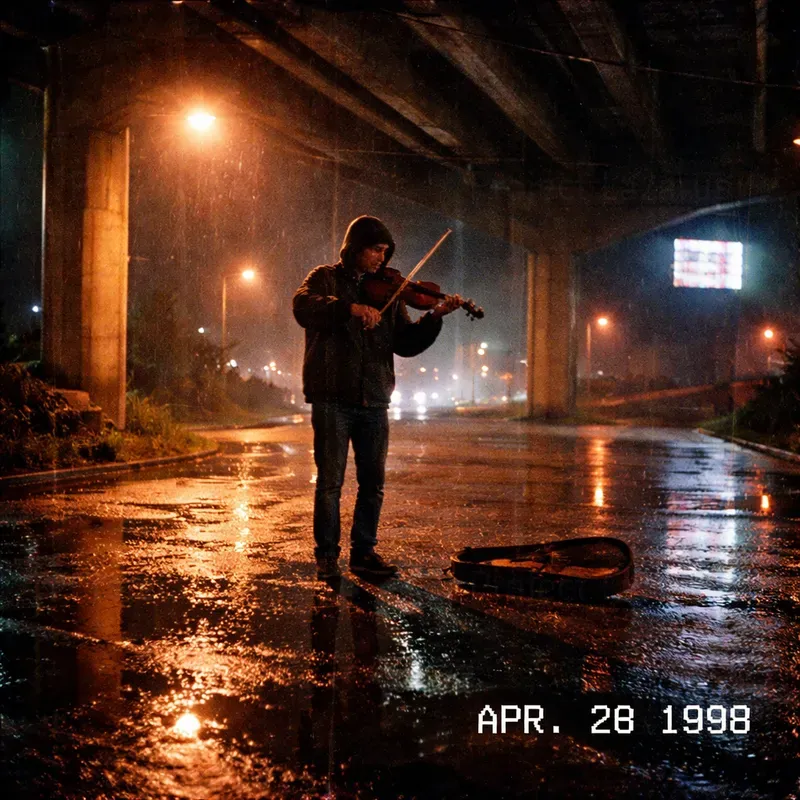 Rainy VHS Overpass Scene Builders