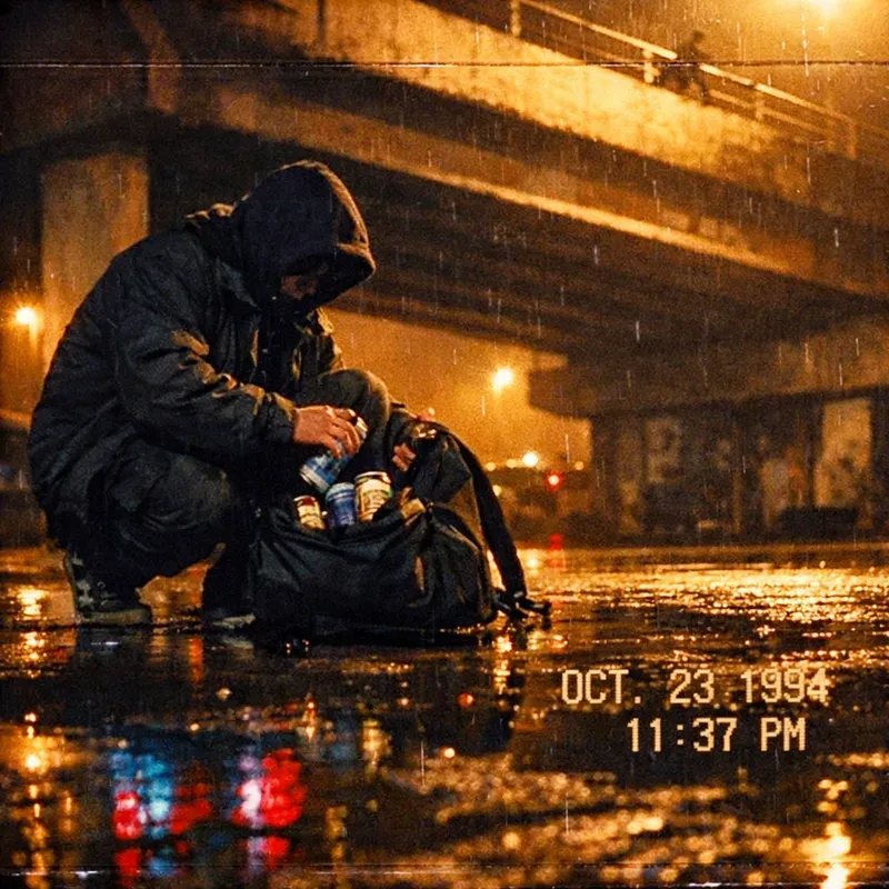 Rainy VHS Overpass Scene Builders
