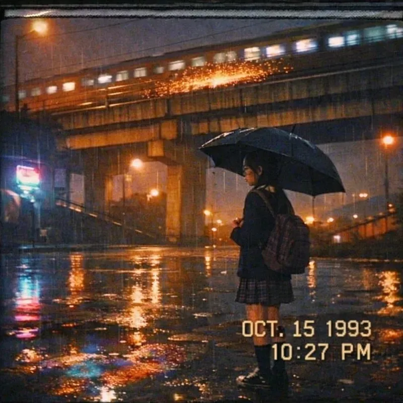Rainy VHS Overpass Scene Builders
