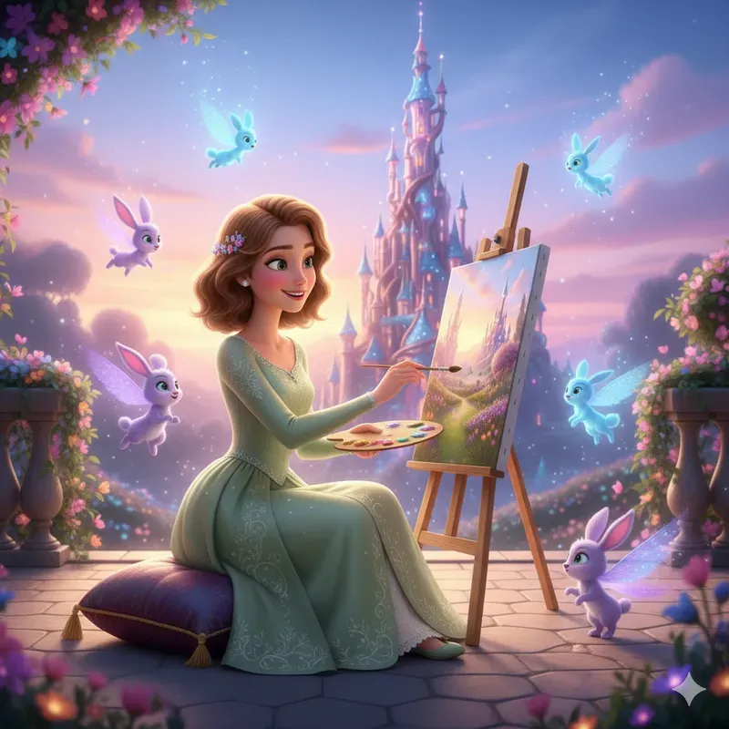 Pixar Inspired Princess Lives