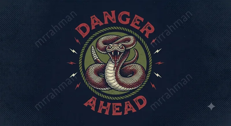 Vintage Retro Badge Animal Art