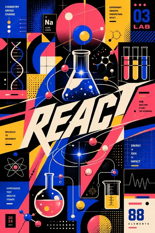 Memphis Geometric Poster Art