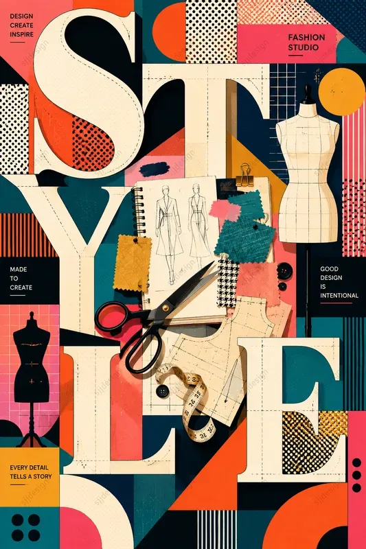 Memphis Geometric Poster Art