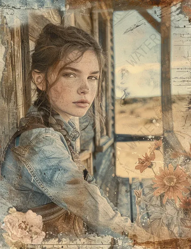 Desert Ephemera Western Cowboy Pages