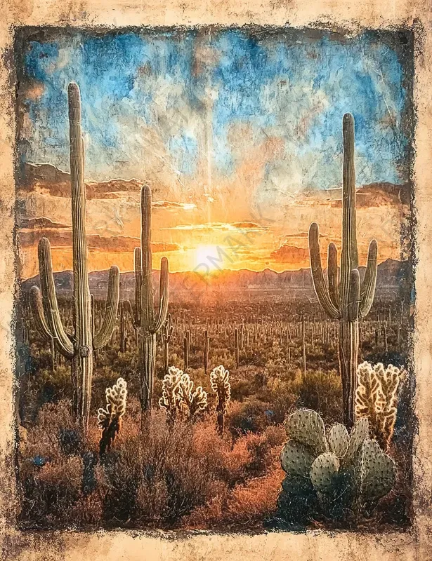 Desert Ephemera Western Cowboy Pages