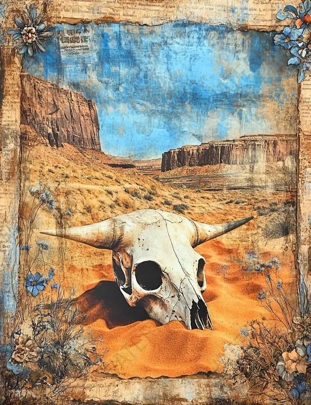 Desert Ephemera Western Cowboy Pages