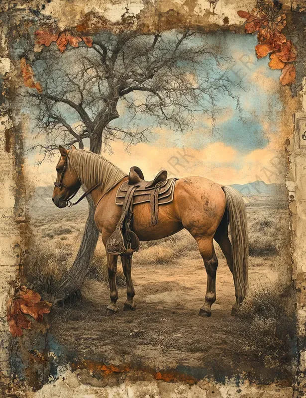 Desert Ephemera Western Cowboy Pages