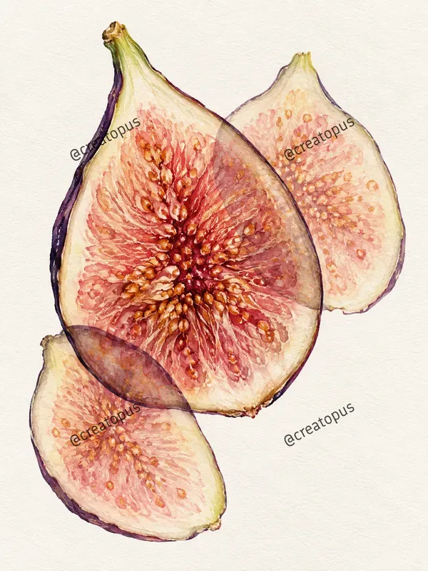 Culinary Watercolor Art Prints