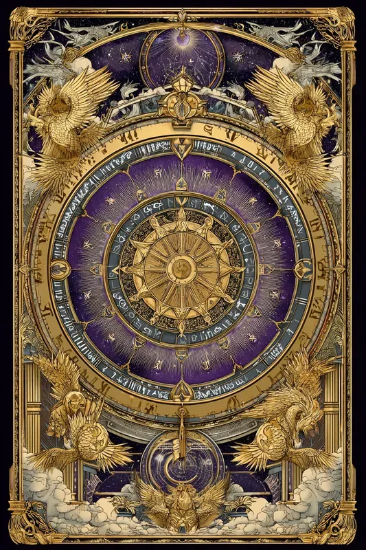 Tarot Card Art Illustration Generator
