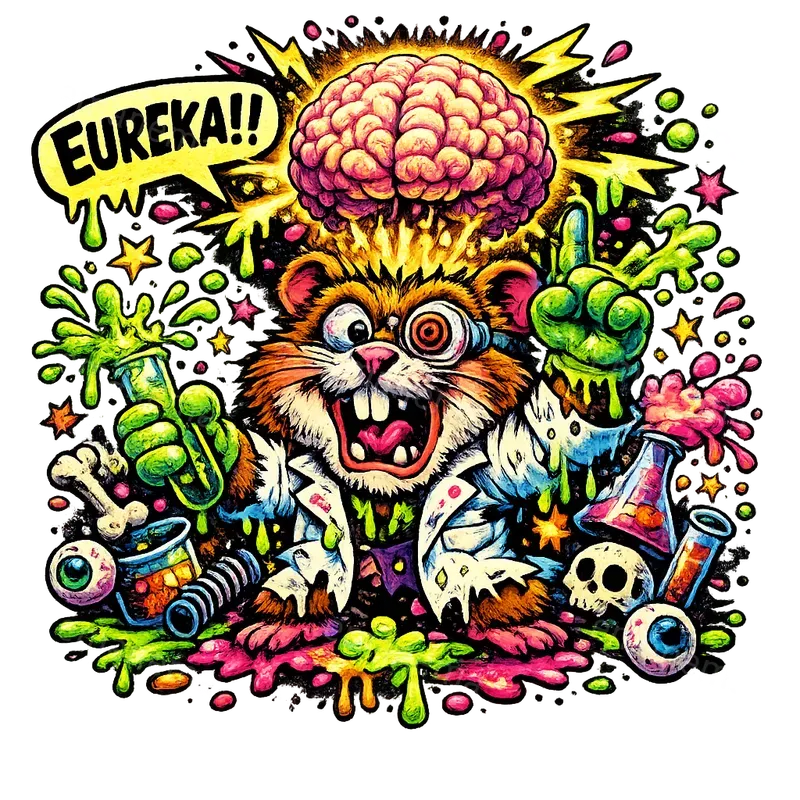 Crazy Horror Cartoon Style Art Tshirts