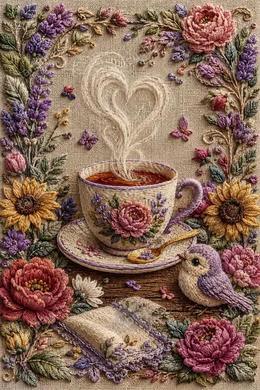 3D Embroidery Fairy Tales