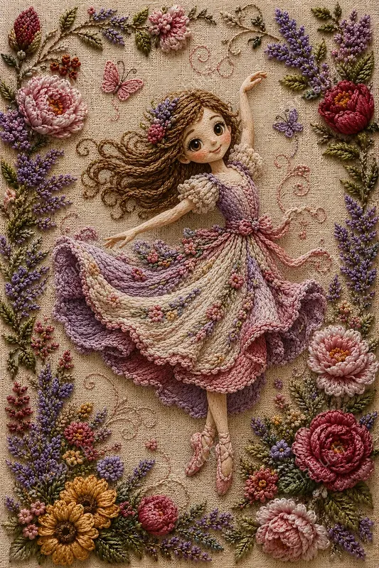 3D Embroidery Fairy Tales