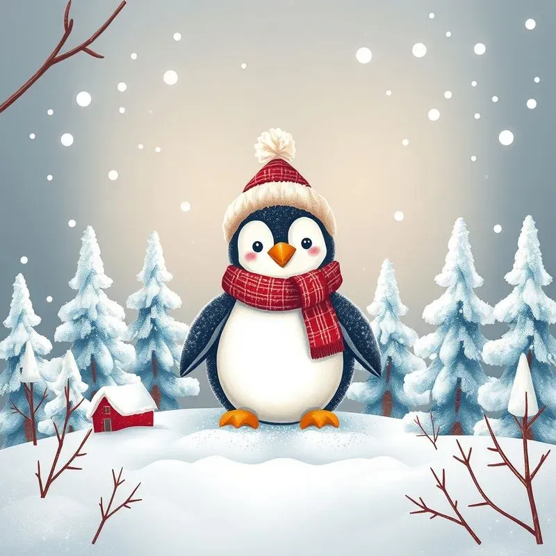 Cozy Snowy Christmas Tshirt Art