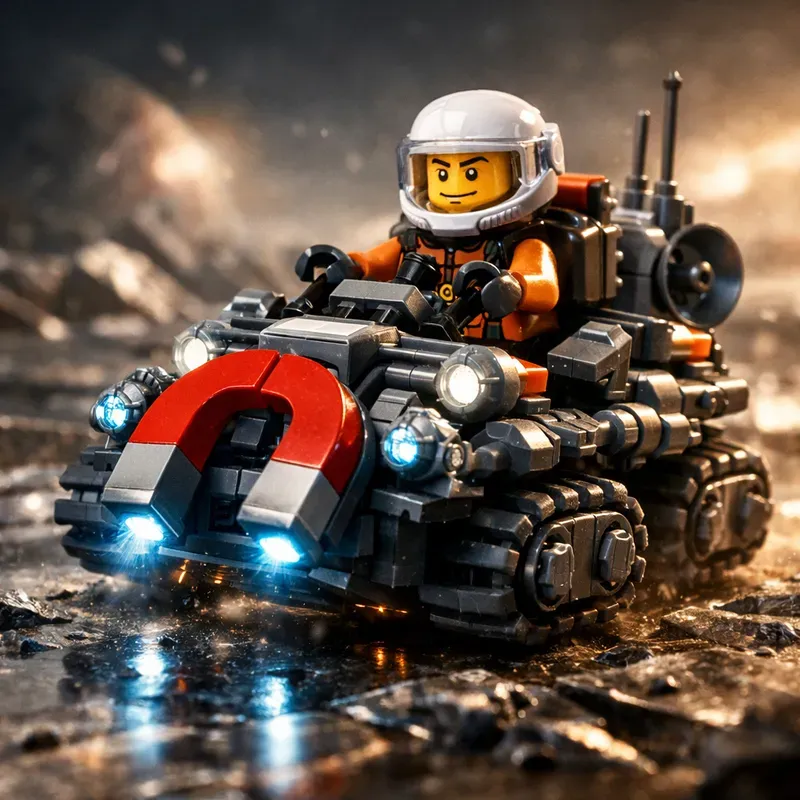 Cinematic Lego Planetary Explorations X