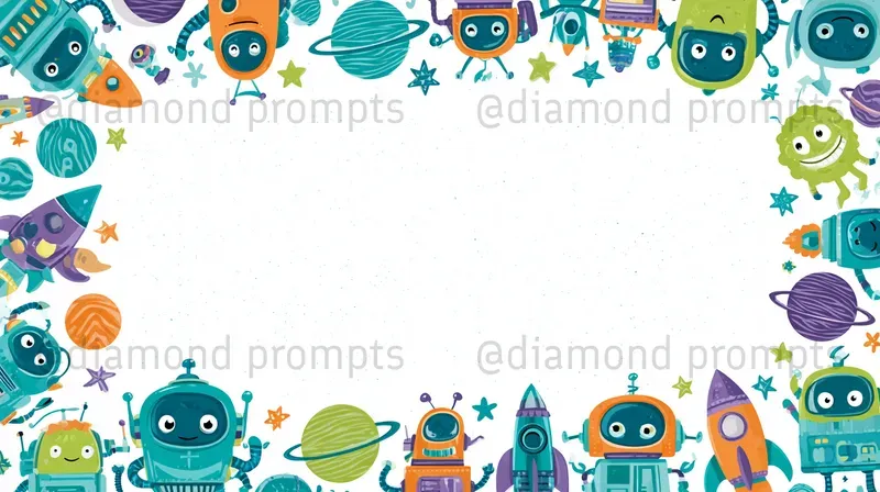 Playful Childrens Story Borders