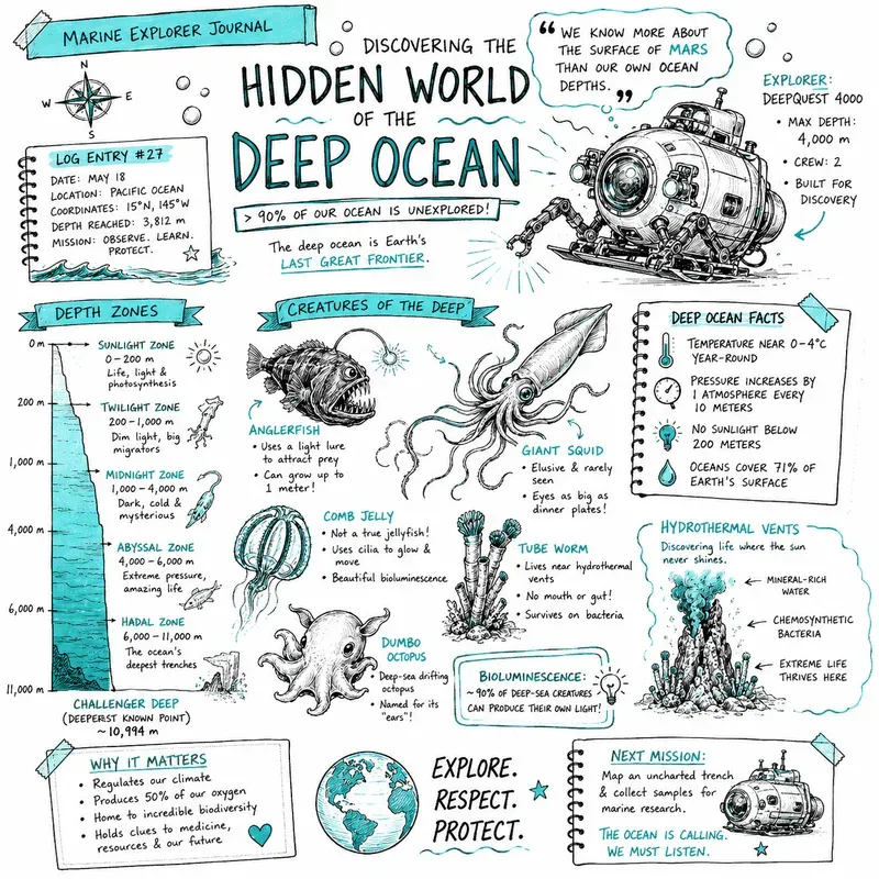 Handdrawn Sketchnote Infographics
